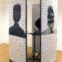 Pile ou Face, installation estampes numériques sur papier, 200 x 80 cm par panneau, vidéo, Centre d’artistes Voix Visuelle, 2007